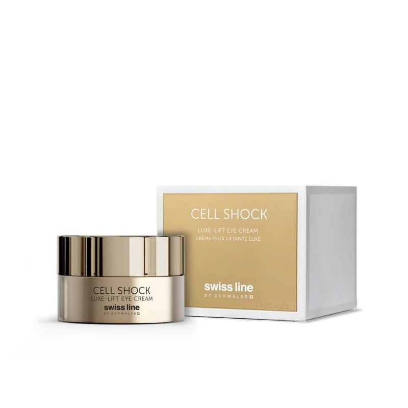 Kem chống nhăn và lão hóa da vùng mắt Swissline Cell Shock Luxe-lift Eye Cream